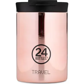 24Bottles, Termální hrnek Travel Tumbler Grand 350 ml růžové zlato - Formadore