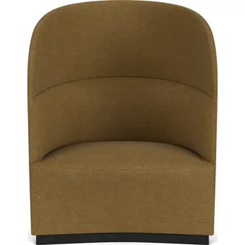 Křeslo Audo Copenhagen, Křeslo s vysokým opěradlem Tearoom Bouclé 89 cm žluté - Formadore