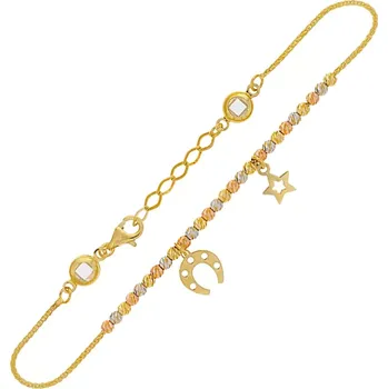 Náhrdelník Zdobený náramek pro ženy ze zlata