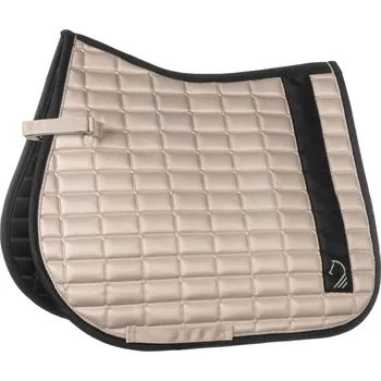 Podsedlová dečka HKM Amalfi, béžová, Pony - Drezurní