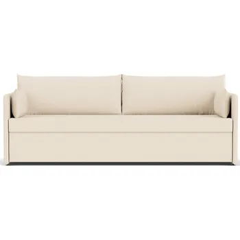 Pohovka Audo Copenhagen, Třímístná pohovka Offset rozkládací krémová - Formadore