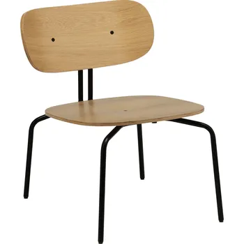 Křeslo Umage, Židle Curious Lounge na černých nožkách - Formadore