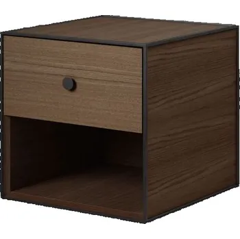 Koupelnový nábytek Audo Copenhagen, Skříňka Frame 35 se zásuvkou tmavý dub - Formadore