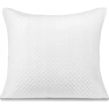 Povlečení DEKORATIVNÍ POVLEČENÍ NA POLŠTÁŘ 45x45 CM VELUR BÍLÁ