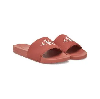 Pánská obuv Nazouváky Calvin Klein Jeans Slide Monogram Cv YM0YM01271 Korálová 44