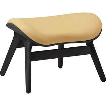 Taburet Umage, Podnožka Conversation Piece na černých dubových nožkách světle béžová - Formadore