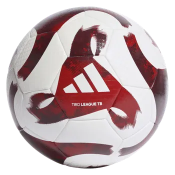Fotbalový míč Adidas Tiro League TB bílá/červená UK 5