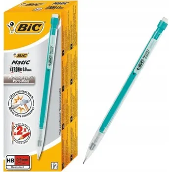 Grafitová tužka Automatická tužka s gumou BIC, vícebarevná mechanická tužka pro děti HB 1 ks