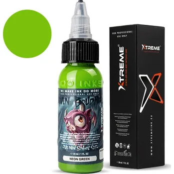 Tetovací barva XTreme Ink - Kevin Boudrealu - Neon Green 30ml
