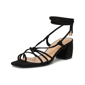 Dámské sandále Sandály DeeZee 5661-1 Černá 37