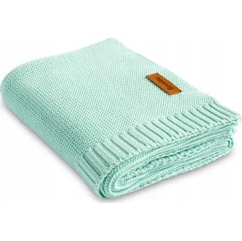 Dětská deka SENSILLO BAMBUSOVO-BAVLNĚNÁ DEKA 80x100 cm MÁTOVÁ