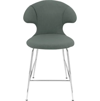 Jídelní židle Umage, Židle Time Flies na chromových nožkách 102 cm světle zelená - Formadore