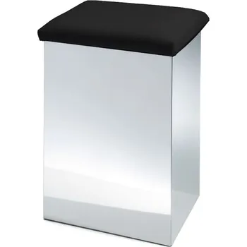 Koš na prádlo Decor Walther, Stolička a koš na prádlo Case 66 cm černá - Formadore
