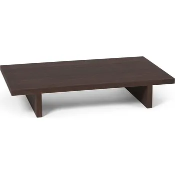 Konferenční stolek Ferm Living, Konferenční stolek Kona z překližky a MDF tmavý dub - Formadore