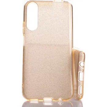 Pouzdro na mobilní telefon Pouzdro Glitter 3V1 Case Huawei P Smart Pro Zlaté