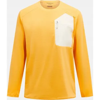 Pánská móda Peak Performance Pánská Mikina Freelight Polartec Grid Blazing Orange XL