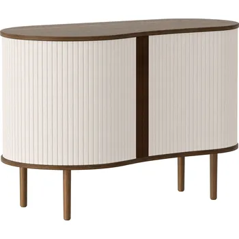 Úložný box Umage, Skříňka Audacious na tmavých dubových nožkách 100 cm světle písková - Formadore