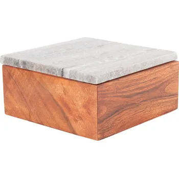 Úložný box Hnědý dekorativní dřevěný úložný box Acacia – PT LIVING ID_1737144