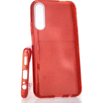 Pouzdro na mobilní telefon Pouzdro Glitter 3V1 Case Huawei P Smart Pro Červené