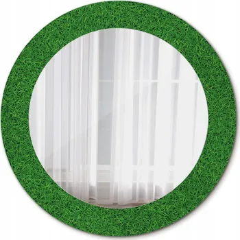 Zrcadlo Nástěnné Zrcadlo Rám Glamour Zelená tráva 60 cm