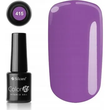 Lak na nehty Hybridní lak barevný lak Silcare 415 8 ml