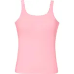 Dámské tílko Goldbergh Virginie Tank With Bra Salmon Rose