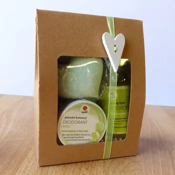 Kosmetická sada Malá dárková sada kosmetiky_lemongrass (sada kosmetických přípravků pro ženy)