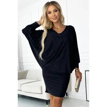 Dámské šaty Numoco šaty společenské netopýří 402-5 Velikost: L/XL