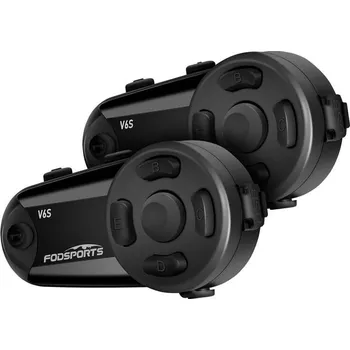 Handsfree Interkom pro motocykly Fodsports V6S - 2 kusy v balení