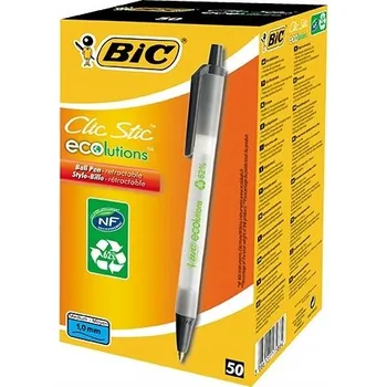 Propiska automatická černá BIC