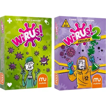 Desková hra Virus základní hra + rozšíření Evoluce Muduko