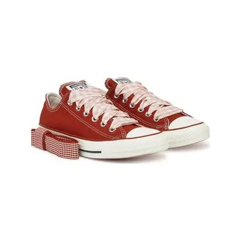 Pánské tenisky Plátěnky Converse Chuck Taylor All Star Gingham A13662C Červená 37_5
