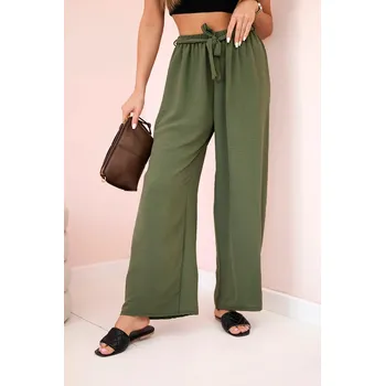 Dámské kalhoty Dámské kalhoty 5878 khaki - Kesi uni