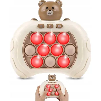 POP IT DOVEDNOSTNÍ HRA POP IT ANTISTRESOVÝ MEDVÍDEK