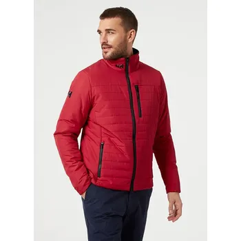 Pánská zimní bunda HELLY HANSEN CREW INSULATOR JACKET 2.0 162 červená velikost L
