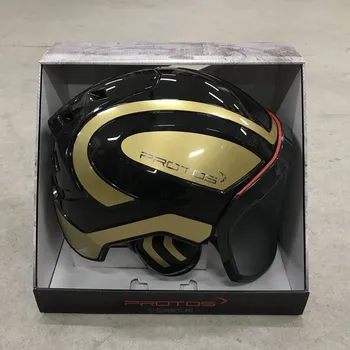 Pracovní přilba Protos Integral přilba FOREST černá/zlatá