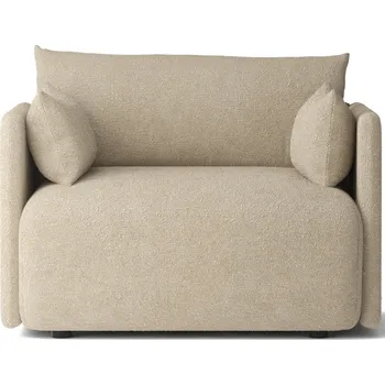 Pohovka Audo Copenhagen, Jednomístná pohovka Offset Bouclé béžová - Formadore