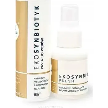 zubní pasta EkoSynbiotyk DuoPack - zubní pasta 75 Ml a osvěžující sprej 50 ml