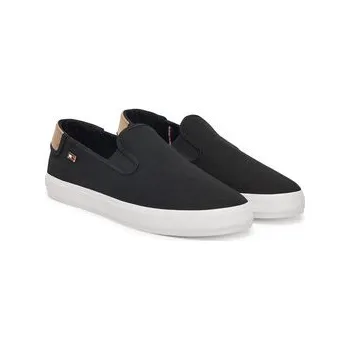 Dámské tenisky Tenisky Tommy Hilfiger Vulc Canvas Slip-On Sneaker FW0FW08645 Černá 41