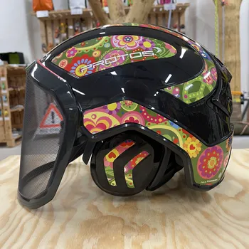 Pracovní přilba Protos Integral přilba FOREST černá/flower power