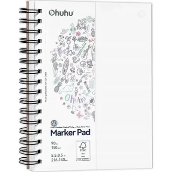 Skicák Ohuhu A5 60 ks