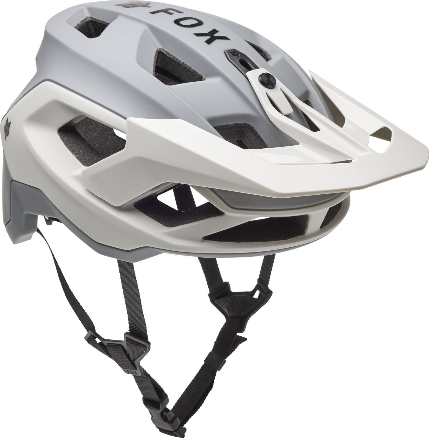 Cyklistická helma Fox Speedframe Helmet 5050 MIPS Light Grey - L