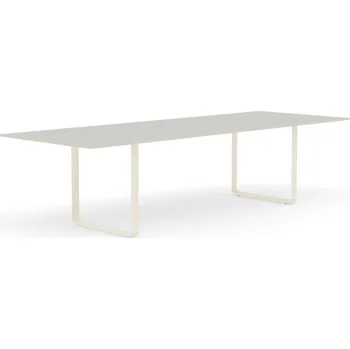 Jídelní stůl Muuto, Stůl Muuto pískově hnědé nohy 295 x 108 cm šedý - Formadore