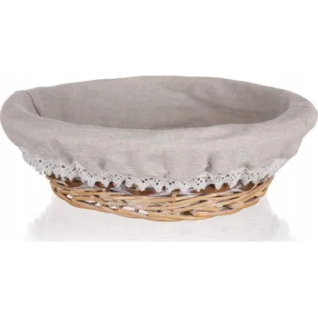 Nákupní košík košík DUO kulatý 26x8cm proutěný 0.1 Kg MTA MAXMIX Sklad14 267368 (0.1 Kg Výška přepravní: 8,5 cm MTA MAXMIX Sklad14 267368)