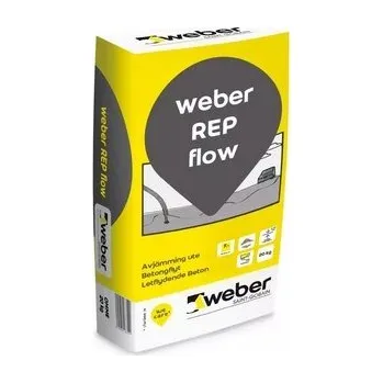 beton WEBER weberrep flow - beton pro parkovací a pojezdové plochy 20kg