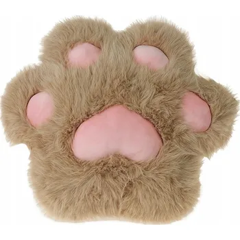 Dřevěná hračka Plyšový polštář - Kočičí tlapka (45 cm)