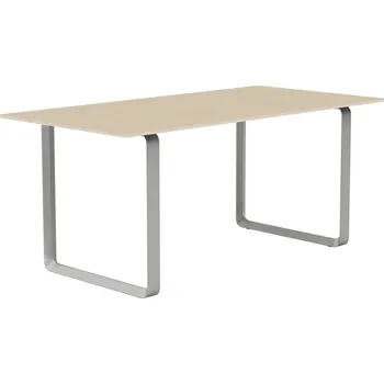 Jídelní stůl Muuto, Stůl Muuto šedé nohy 170 x 85 cm přírodní - Formadore