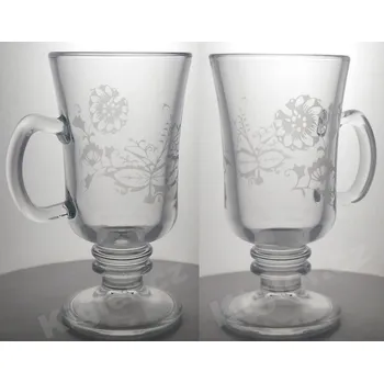 Sklenice Sklenička na čaj a kávu Cibulák