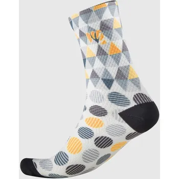 Dámské ponožky KARPOS Spasso Print Socks, Vulcan Dark Slate Quarry Sunse velikost: M
