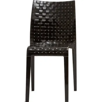 Jídelní židle Kartell, Židle Ami Ami neprůhledná leskle černá - Formadore